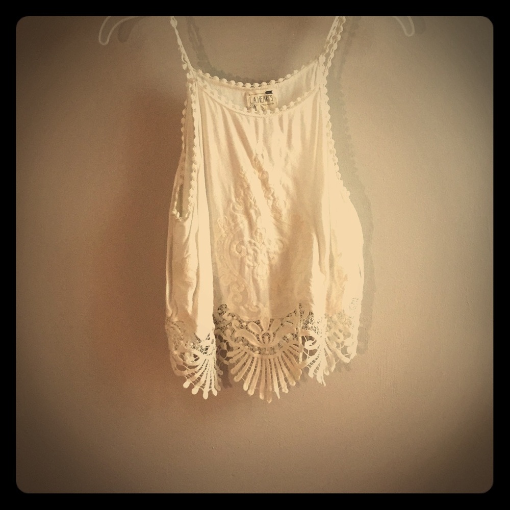 Lacy Crop Top